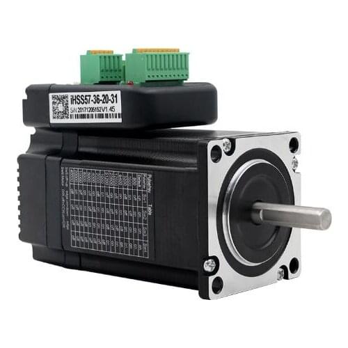 Integrated Stepper Motor 2NM Axis Length 31MM Closed Loop Hybrid Servo IHSS57-36-20-31 JMK