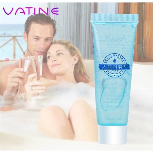 VATINE 1PCS/2PCS 25ML Intimate Goods Enhance Pleasure Lube Pain Relief Lubricant Vaginal Water-Based Anal Sex Oil For Couple