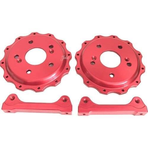 Jekit alloy center cap 5*112mm PCD and calipers brackets for AP9040 with 362*32mm brake disc