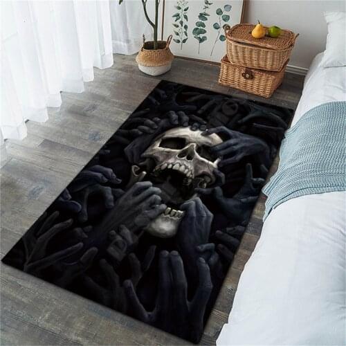 Skull 3D Printed Play Mat Board Game mat map Large Carpet for Living Room Cartoon Rugs Maze Style-1