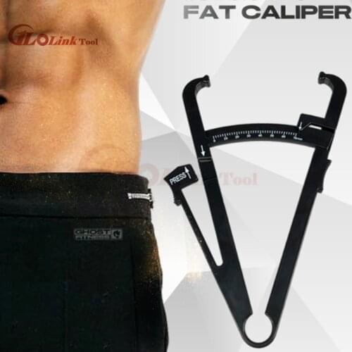 Personal Body Fat Caliper Skin Analyzer Measure Charts Fitness Slim Keep Health Tester Body Fat Monitor Sebum Meter Folder