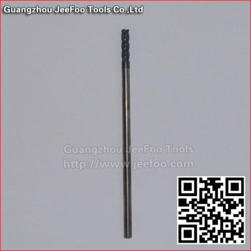 MA-4F-4*4*100L double-edged four-blade tungsten steel milling cutter