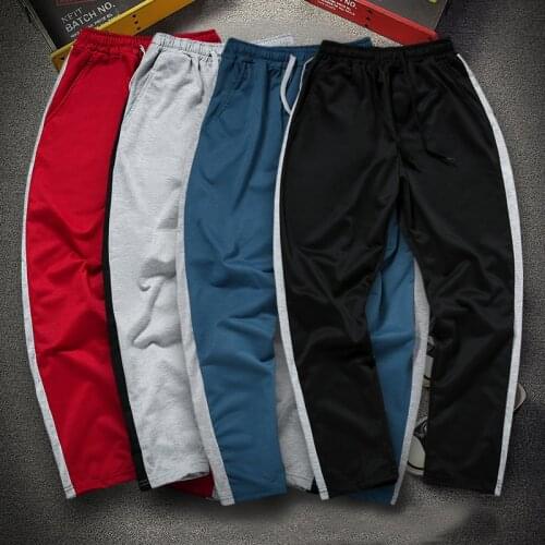 2021 new cotton Harlan mens street casual pants fashion pencil pants mens ankle drawstring pants mens casual joggers