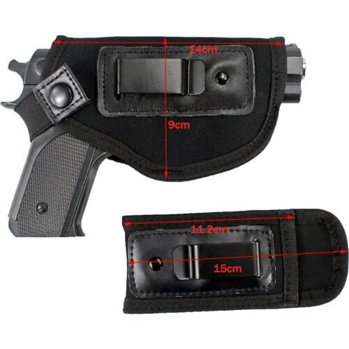New Universal Tactical Gun Holster and Magazine Pocket Concealed Carry Holsters IWB OWB Glock 17/19/22/23 for All Size Handguns