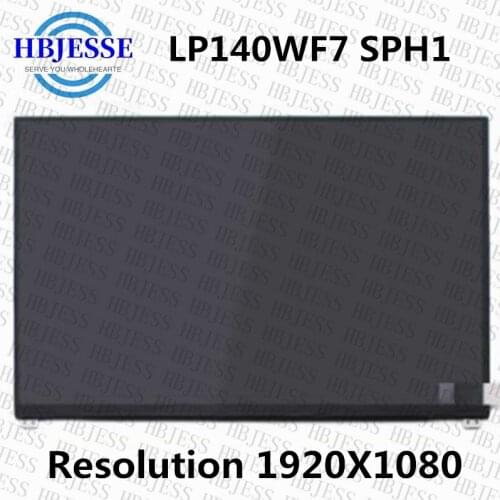 Original 14.0"Laptop LED LCD Screen Matrix N140HCE-E52 LP140WF7 SPH1 NV140FHM-N47 N140HCE-G52 For Dell Latitude 7490