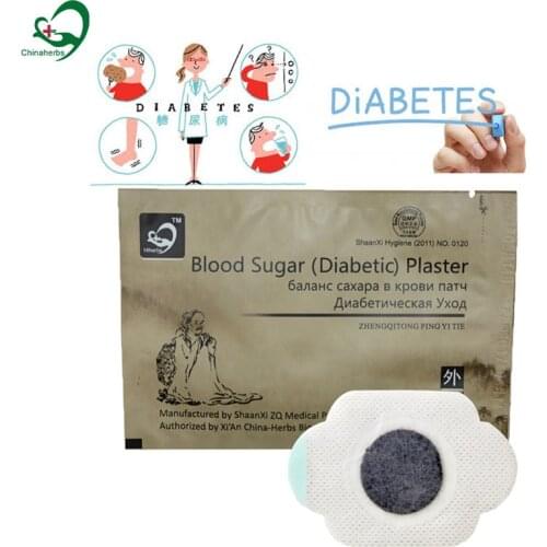 20 Pcs Chinese Natural Herbs Diabetes Patches Medical Diabetic Treatment Plaster Control Blood Sugar Glucose Insulin Solution