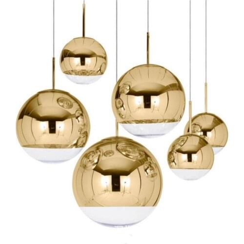 Modern led glass ball hanging lights monkey lamp deco chambre kitchen dining bar commercial lighting living room bedroom