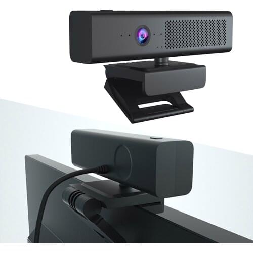 USB Autofocus Webcam Privacy Cover Plug and Play Multi-Function for Windows Live Streaming Online Class Recording PC Desktop