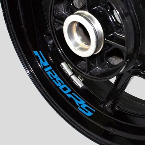 Motorcycle Protection Inner Ring Wheel Logo Sticker Decal Stripes Rim Tire Sticker For BMW R1250RS r1250rs R 1250 RS Logo