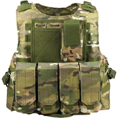 Tactical Vest Men Military Army Airsoft Unloading Vest Swat Paintball Wargame Wear MOLLE Waistcoat Camouflage Combat Camo Vest