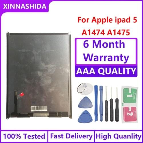 Lcds For iPad Air 1 Air1 iPad5 5 A1474 A1475 A1476 9.7" LCD Display Matrix Screen Tablet PC Replacement Parts for iPad 5