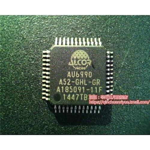10pcs AU6990A52-GHL-GR AU6990 QFP new