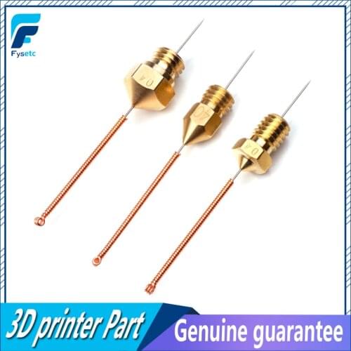 20pcs 3D Printer Accessories Tool Bendable Drill Bit 0.3x25mm/0.4x25mm for Cleaning Of 3D Printer Hotend 0.4mm Nozzle