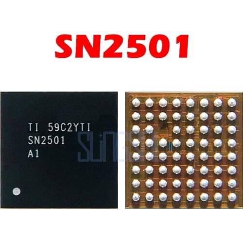 5pcs/lot U3300 SN2501A1 63pin TIGRIS T1 charging charger ic chip for iphone 8 8plus X BGA Chipset