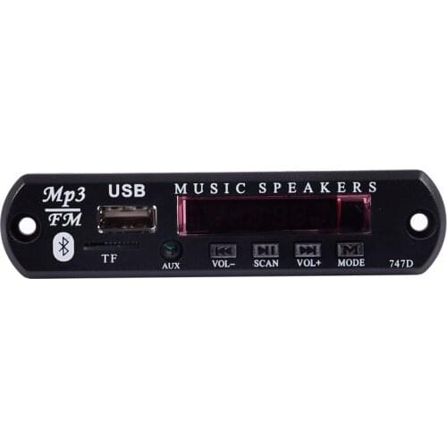 Wireless Bluetooth Remote Mp3 Wma Decoder Board Audio Module Usb Tf Radio