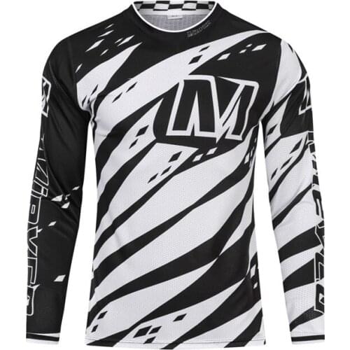 Downhill Mountain Bike Jerseys MX Motocross BMX Racing Jersey DH Enduro Long Sleeve Cycling Clothes MTB T-Shirt