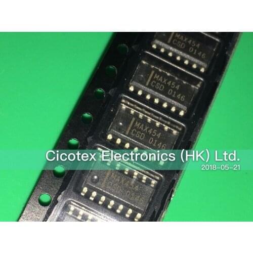 MAX454CSD+T SOP14 MAX454 CSD IC MUX-VIDEOAMP 4CH 50MHZ 14SOIC MAX454CSD