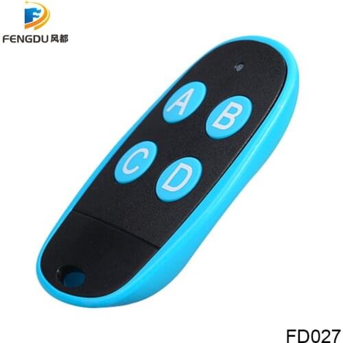 Cloning Remote garage gate door control copy clone 433.92mhz universal fixed code controller Opener Command keychain for barrier