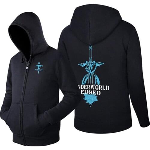 Anime Sword Art Online Cosplay Alicization Hoodies Pullover Sweatershirt Top Jacket Coat Unisex Hoody Hoodie