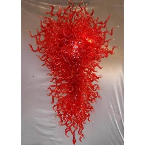 Home Decoration Contemporary Hand Blown Glass Antique Reproduction Chandeliers