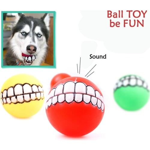 Funny Dog Toys Rooster Crows Attract Screaming Shrilling Randomly Color Ball Pet Dog Boy Kids Sound Toy Chew