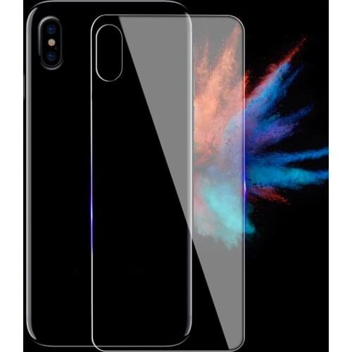 Tempered Glass Phone Back Protective Film for iPhone 7 8 Plus XS Max 11 Pro Max 2020