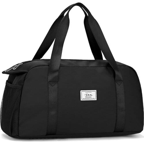 Womens Sports Fitness Bag Waterproof Gym Handbag Dry and Wet Separation Large Capacity Outdoor Leisure Travel Bag