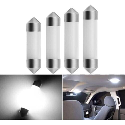 1pc C5W COB Car LED Bulb Car Interior Light 31mm 36mm 39mm 41mm Car LED Doom Lamp Reading Light 12 V Car Interior Accessories