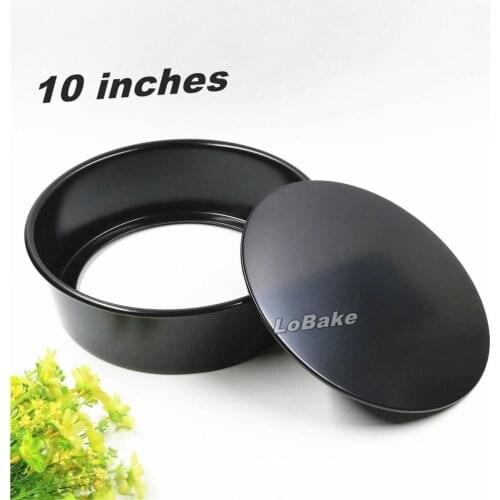 10 inches nonstick loose bottom round aluminium alloy chiffon cake mould bread mold tart toast moulds moldes para reposteria