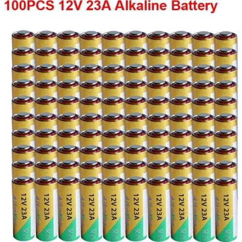 100Pcs 12V Batteries 23A Remote Control Toys Primary Dry Alkaline Battery L1028 21/23 A23 E23A K23A V23GA GP23A RV08 LRV08 23 a