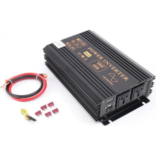 2020 best Inverter 12v 220v peak 4000W sustain 2000W solar power inverter 24v 220v pure sine wave 2000W car inverter 12v 110V