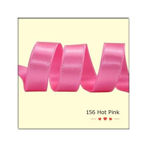 3/8" inch 9mm or 10mm taffeta edge satin ribbon