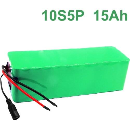 36V 15Ah 10S5P 18650 Li-ion Battery Pack E-Bike Ebike electric bicycle 42V