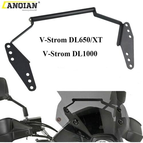 Motorcycle GPS Bracket Adapter Holder Navigation Supporter For SUZUKI Vstrom V-Strom DL650 XT DL1000 DL 650/XT DL 1000 2017-2020