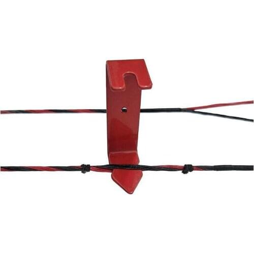 Mounchain Peep Sight Installer Easy to Use Bow String Separator Tool Archery Bowstring Separator Archery Accessories Red