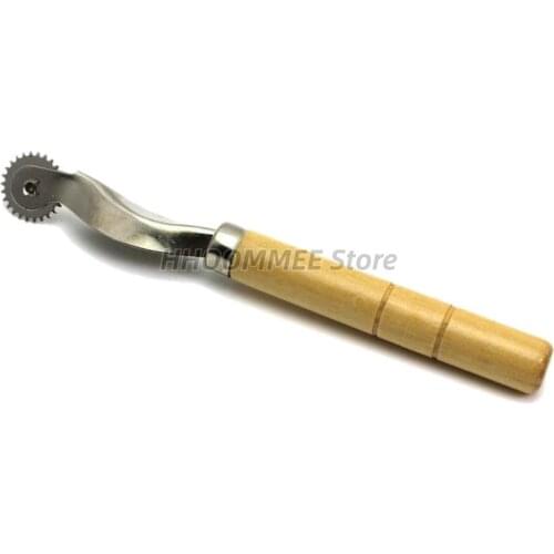 DIY Leather Paper Cloth Craft Kit Overstitch Line Marking Wheel Gear Roulette Spacing Overstitch Wheel Sewing Tool