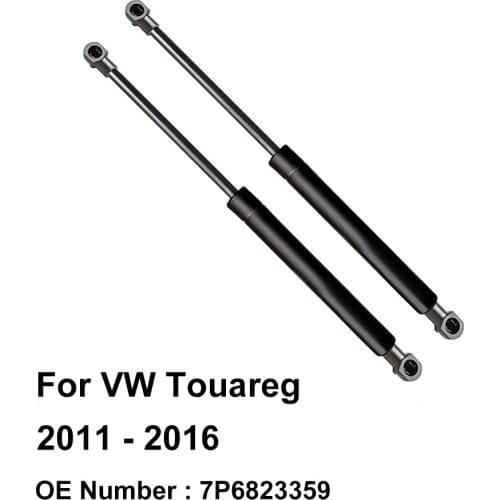 Hood Lift Cylinder Gas Pressurized Spring 7P6823359 for Volkswagen Touareg Mk2 2011 2012 2013 2014 2015 2016