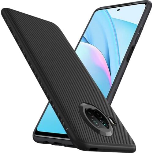 Non-Fingerprint Anti-Knock TPU Case for Xiaomi 10T Lite 5G Pocophone X3 NFC Redmi K30S Note 9S 9 Pro Comfortable Back Cover