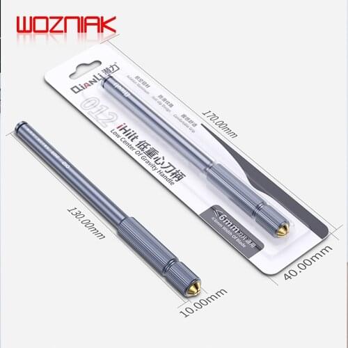 QIANLI iHilt 012 Low gravity hilt Aluminum alloy antiskid Cutting tool knife For mobile phone chip remover Pure copper head