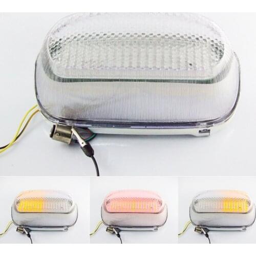 Led Motorcycle Rear Tail Light Brake Turn Signal Integrated For KAWASAKI Ninja ZX-11 93-01 Ninja ZX600E 94-04 ZZR600 ZZR 04