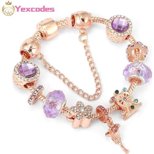 Браслеты с бриллиантами Yexcodes China At AliExpress