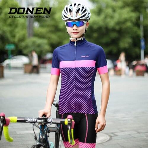 Donen Summer Breathable Women Cycling Clothing/MTB Bicycle Wear Ropa Ciclismo/Race Clothes/Bike Cycling Jersey Set cycling sets