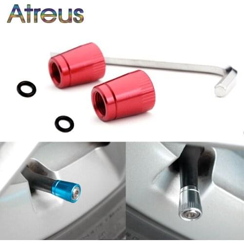 1Set Car Styling Anti-theft Car Tire Valve Caps for Toyota Avensis c-hr RAV4 Kia Rio Honda civic Hyundai tucson 2017 Accessories