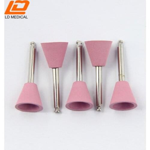 100pcs Dental polishing tools Silicone Grinding Heads Cr108M for dental Teeth polisher for dental lab dentists & Dentistry Lab