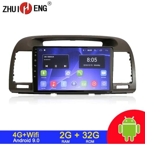 Android 9.1 4G wifi 2 din car radio for Toyota Camry 2002-2006 car dvd player autoradio car audio car stereo auto radio 2G 32G
