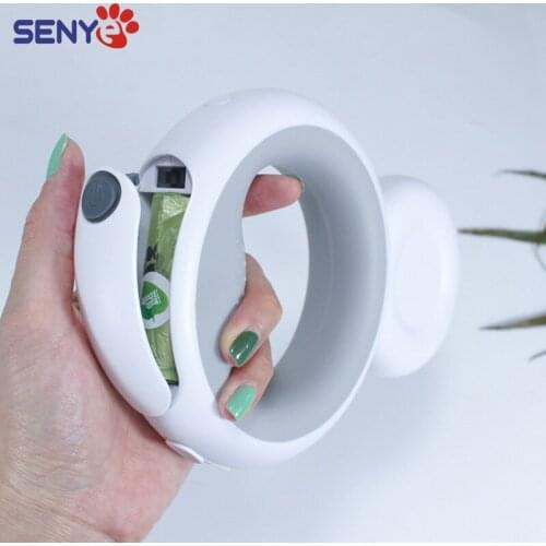 Automatic Pet Leash With Lamp Garbage Bag Pet Retractable Tractor High Quality Four-in-one Dog Home Leash Pet Accessories