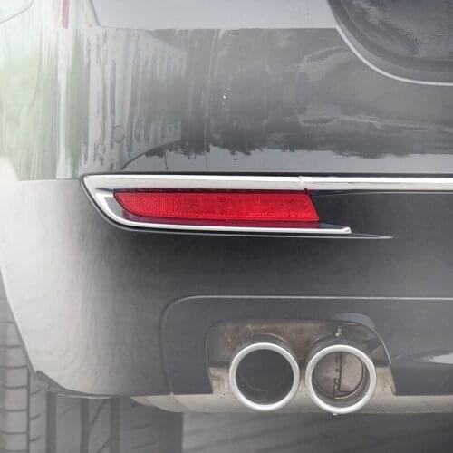 Auto Exterior Accessory F18LCI Car Rear Bumper Chrome Strip Fit For BMW 5 Series From Musion