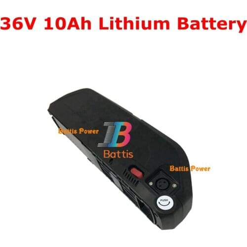 Electric bike battery 36v 10ah lithium ion battery pack 36v 250w battery pack bicicleta electrica mountain bike battery +charger