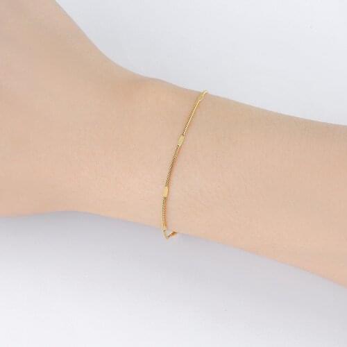 On Sale KANANI SLEEK Snake Bracelet Stainless steel Snake Collection Chain Bracelet as Fashion Lady Woman Mothers Day Gift