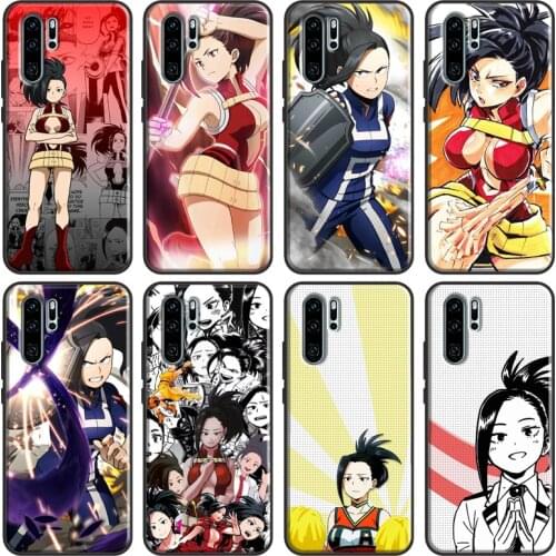 Momo yaoyorozu My Hero Academia Case For Huawei P30 Pro P20 P40 Mate 10 20 Lite Nova 5T P Smart Z 2019 Honor 8X 9X 8A 10i